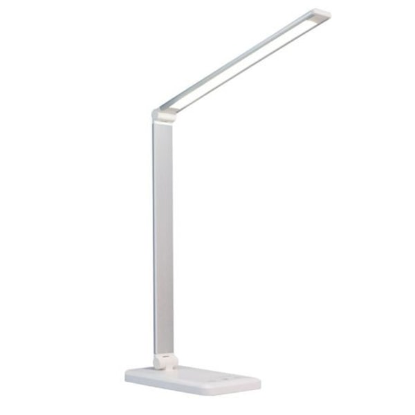 Skrivebordslampe LED dimbar bordlampe 5 farger og 10 oppladbar