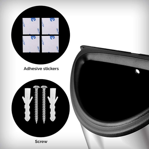 Poseholder, vægskab, poseholder, poseholder, skraldeposeholder