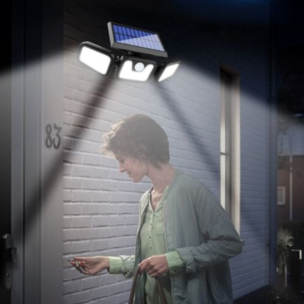 Solcellslampor för utomhus med rörelsesensor Solcellslampor för utomhus LED