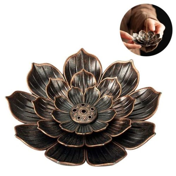 Lotus Røgelse Brænder Lotus 5 Hul Røgelse Brænder Røgelse Brænder