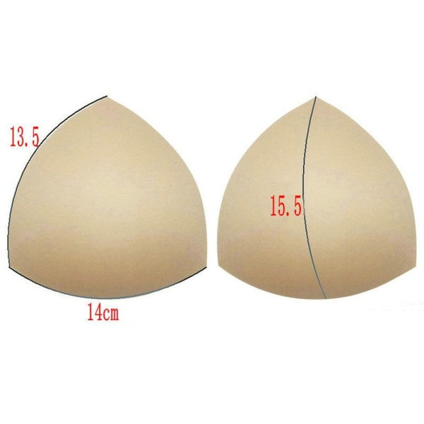 TopBine 3 pairs of bra inserts, bra pads, removable sports bra, bikinis, underwear