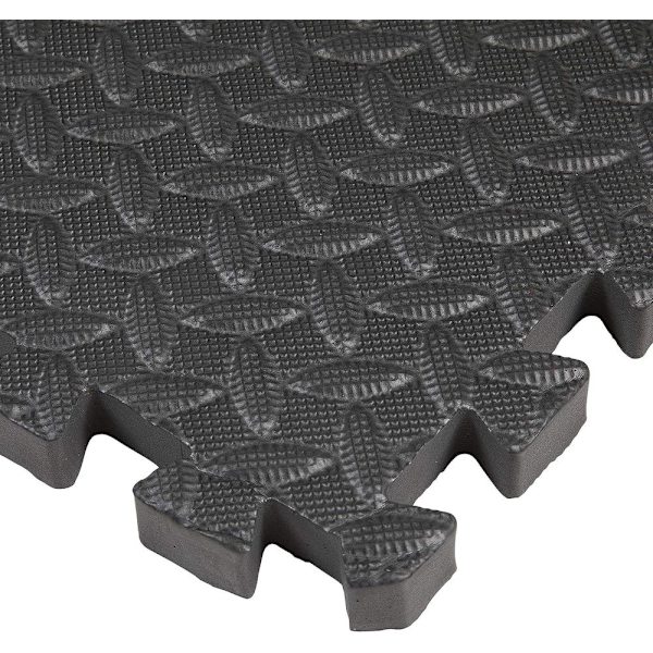 Skyddande matset EXTRA TJOckt - 2cm - Premium fitnessutrustning underlagsmatta 4 delar EXTRA