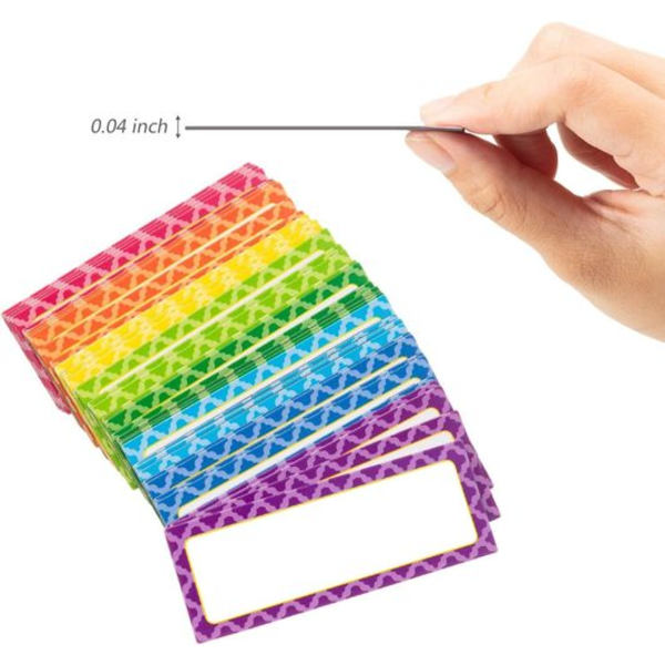 40 kappaleen magneettiset kuivauspyyhkeet 3\" x 1,25\" nimilaput