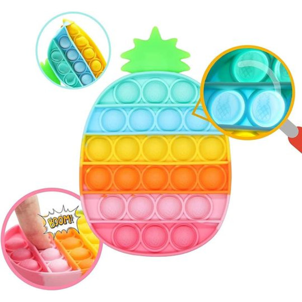 Pop It Ananas Jordgubbe Among Us, Pop It Fidget Popper