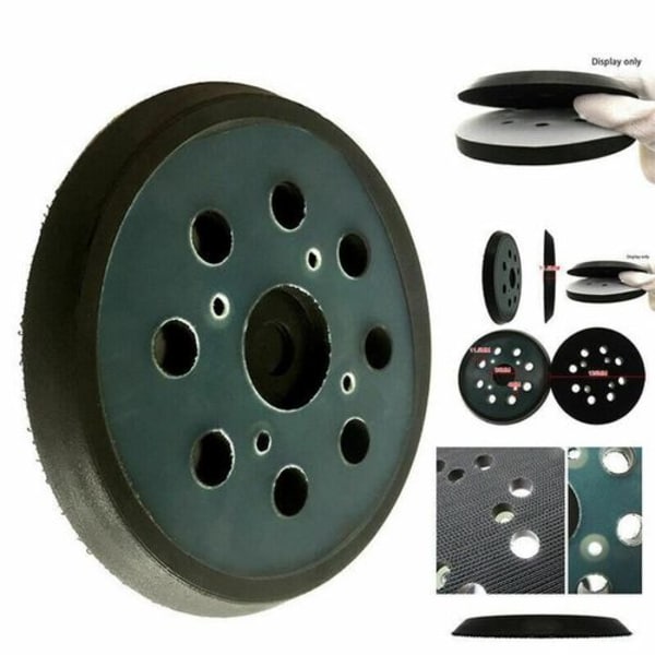2x hiomalevy 125mm liimakiekko epäkeskohiomakone kiillotuskiekko epäkesko