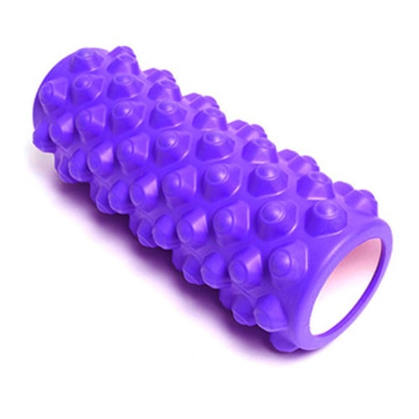 Fascia rullerï¼?Skumrulle Ekstra lang fascia rulle 33cm ï¼?Pilates rulle for lilla