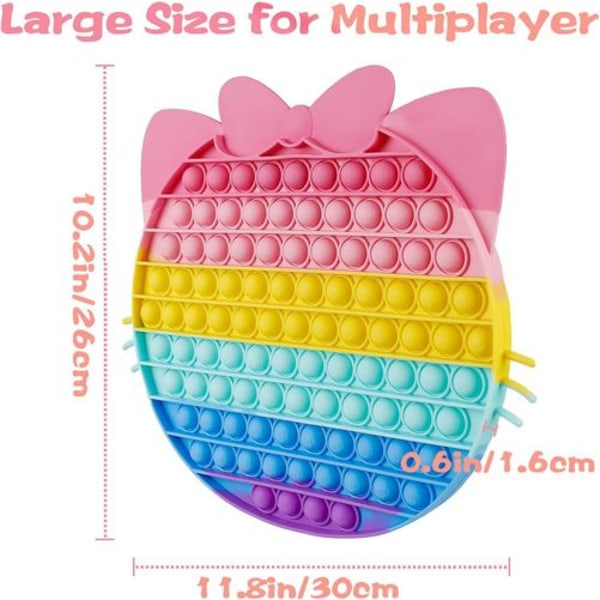 Suuri Push Popper It Cute Fidget Pop Pops Sensory,