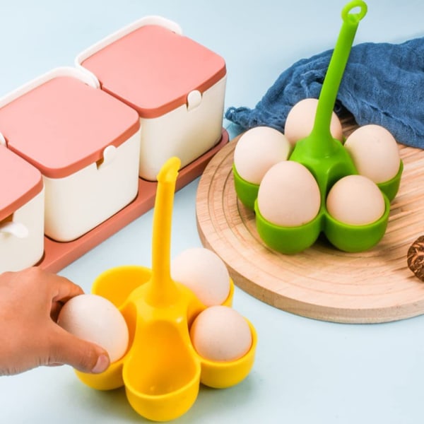 egg latch, oppbevare og servere egg, hardkokt eggkoker for