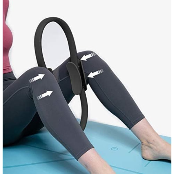 Pilates-rengas jooga kuntoilu taikaympyrä koko kehon harjoittelu musta