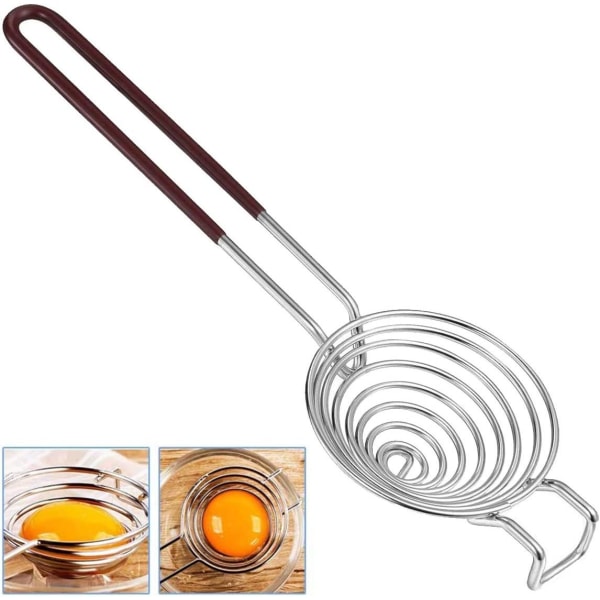 Egghvite-separator i rustfritt stål - kjøkkenutstyr for egghvite-separator