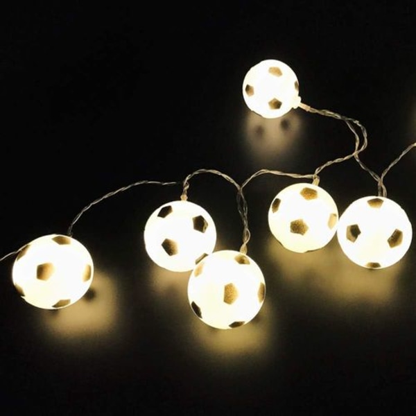 Fodboldbelysning LED fodboldbelysning batteri 3 m / 9,8 fod