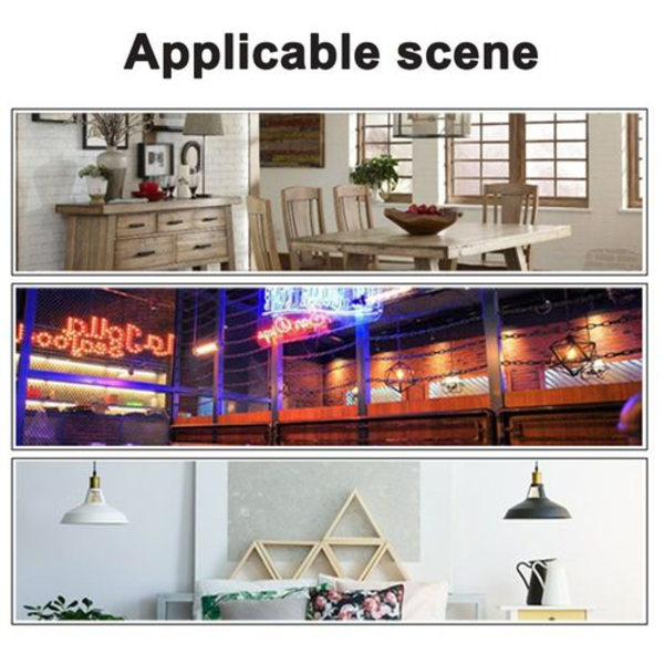 Modern klar glas taklampor väggbelysning stil 2