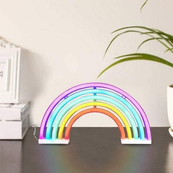 LED Neonljusskylt Rumdekor LED Neon Nattljus Batteridriven och