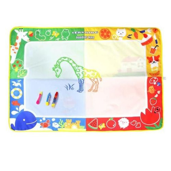 Vand Doodle Tegneunderlag Malemåtte 70 x 100 cm med 3 penne
