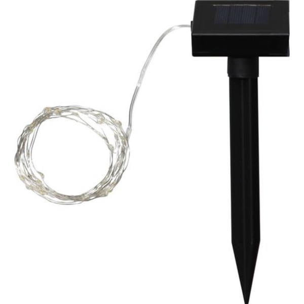 EisEyen 4M 40 String Lights Solar Outdoor Micro LED Fairy Lights Wire