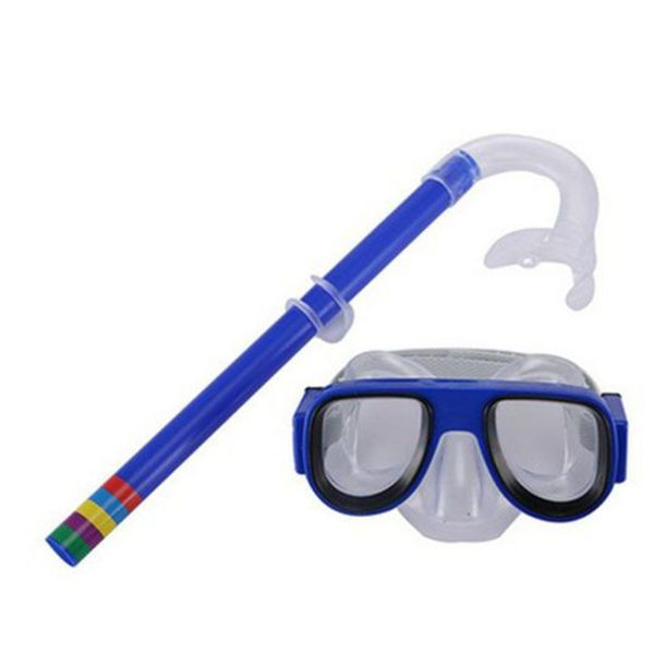 Barnens snorklingdykningsglasögon panorama synfält dykmask snorkelmask