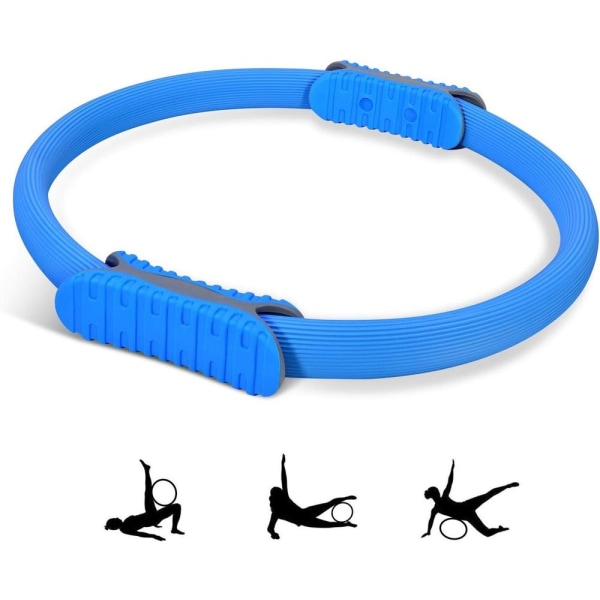 Pilates ring med pude, 38 cm diameter, egnet til Pilates, yoga,