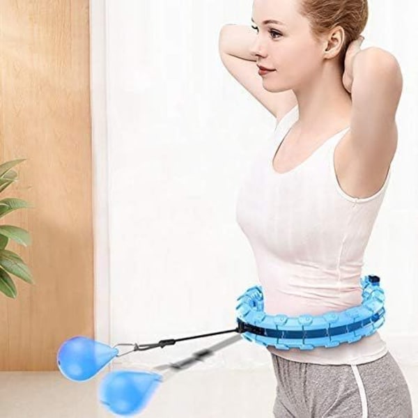 Smart Hula Hoop för viktminskning, Blå