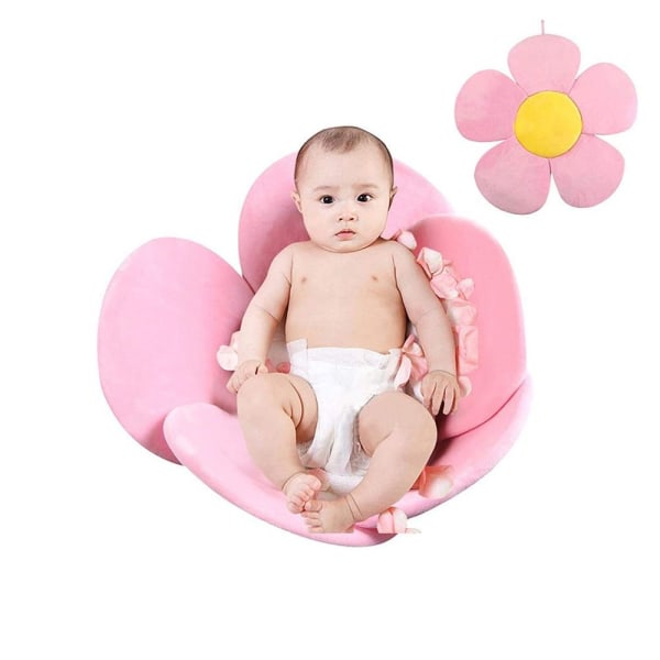 Blomstrende Badekar Blomst Badekar Måtte Baby Bath Sink Cushion Sikkerhed