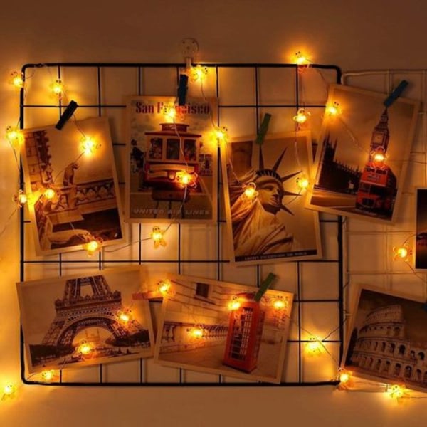 Julgransbelysning Dekoration Jul Pepparkaksgubbe 40 LED