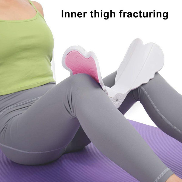 Hembenklämma för hemmet, vacker benklämma, fitnessrör, yogarumpa-artefakt, rosa
