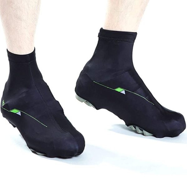 Waterproof cycling shoe covers | Winter cold protection | Black 41