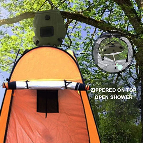 Bärbar pop-up duschrum för privatliv, omklädningsrum för camping och strand, hopfällbar