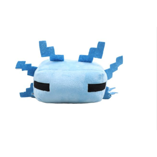 Minecraft Plys Legetøj Salamander Blød Plysdyr 30cm - Blå