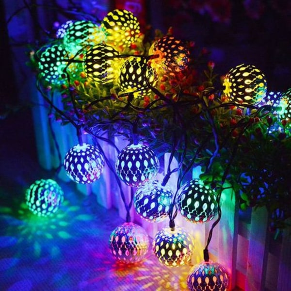 LED-ljusslinga inomhus 3M 20 LED-ljusslinga nätdriven, marockansk