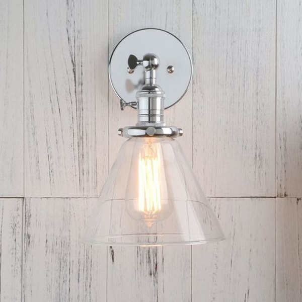 Modern klar glas taklampor väggbelysning stil 2