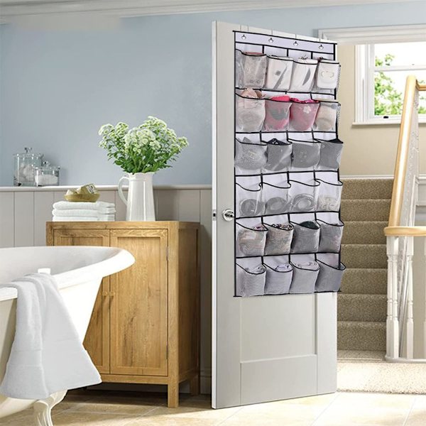Oven oven kengän järjestäjä 24 suurta verkkotaskua