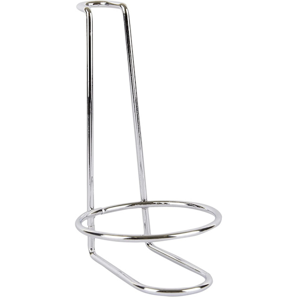 Lusikanpidike ilman lusikkaa, muovi, hopea, 18,3*10,4 cm