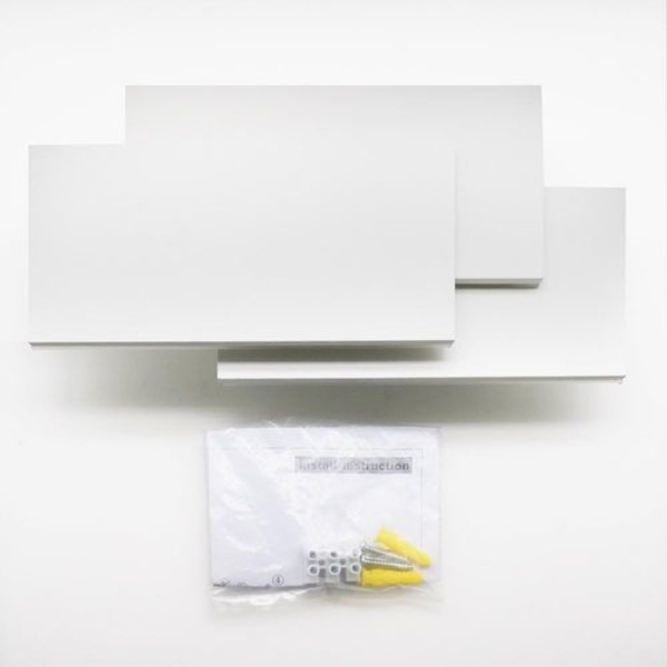 Vägglampa inomhus, modern LED-vägglampa vit 24 W, IP20, ej dimbar,