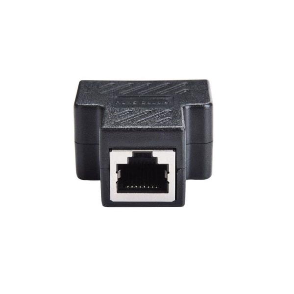 RJ45-jakaja-sovitin 1-2 porttia, naaras-naaras, Internet-laajennin, verkko