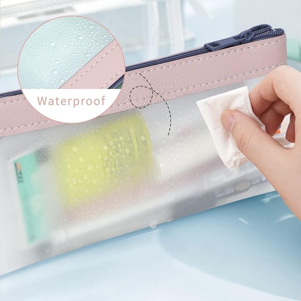 Set med pennfodral, transparent pennfodral, TPU-penna