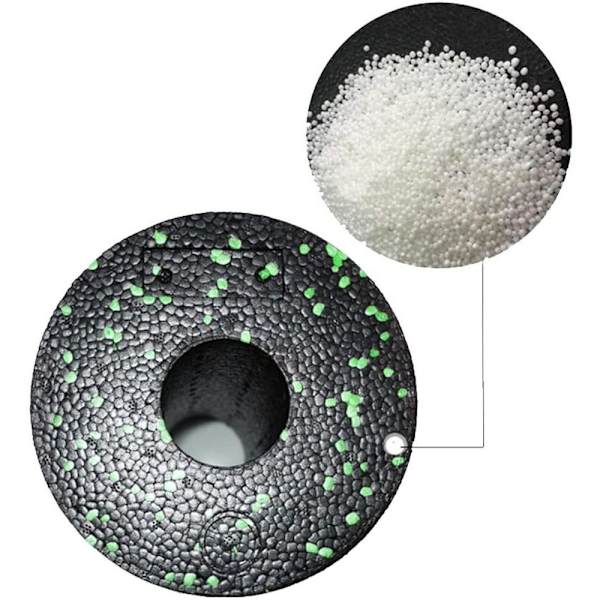 Fascia rulle standard medium-hard lengde 30 cm diameter 15 cm mørkegrønn