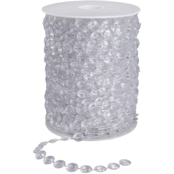 Crystal Beads Garland 30 Meter Crystal Diamond Garland Akrylperler Rolls