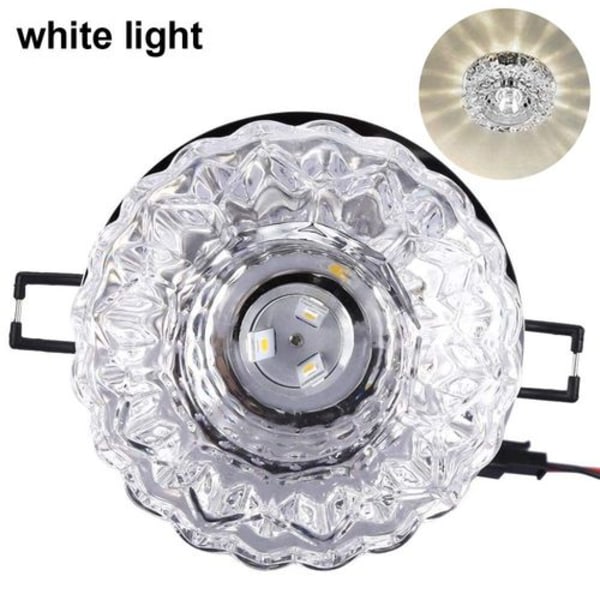 LED loftslampe krystalglas lampe belysning stil 2