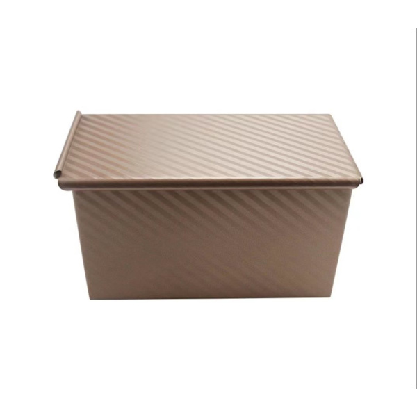 Pullman brødform med låg til bølget brød med låg (21,5 x 12 x 11 cm)-