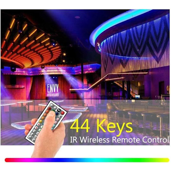 LED-strimmel sæt RGB-strimmel kit, smart RGB LED-strimmel lysstrimmel fungerer med