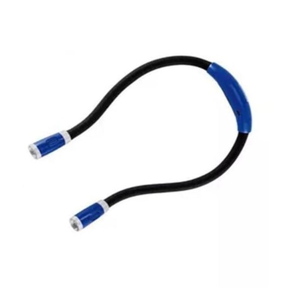 Oppladbar boklampe 4 LED nakkelampe, leselys for lesing i