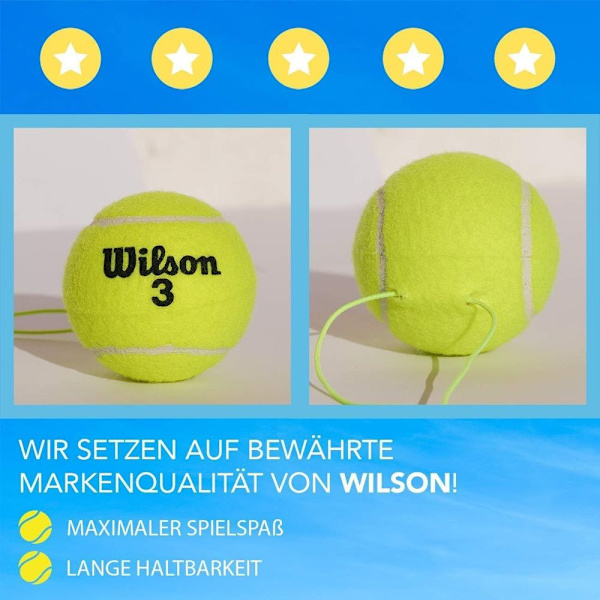 Tennis træner, tennisboldholder med reb til solotræning, i