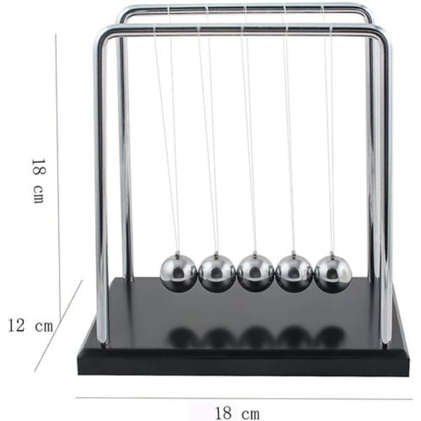 Newton's Large Pendulum Swing -tiedepelit lapsille 18*12*18cm