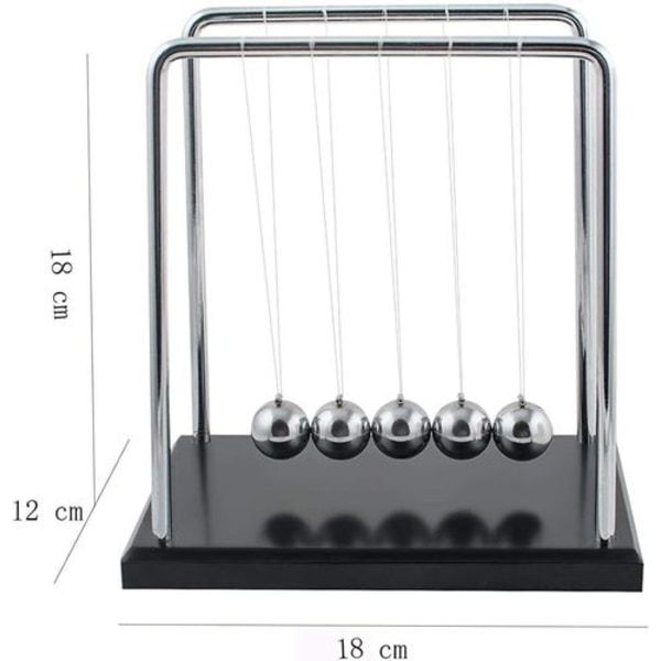 Newtons store pendel sving vitenskapsspill for barn 18*12*18cm