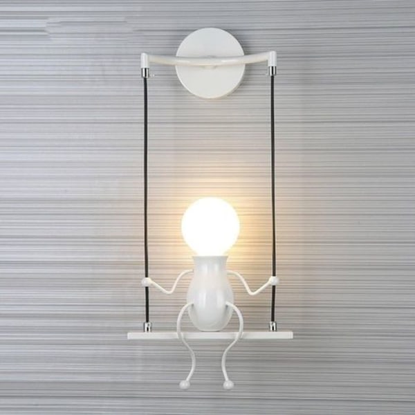 Vegglampe, moderne vegglampe, kreativ vegglampe, kunstdekorasjon,