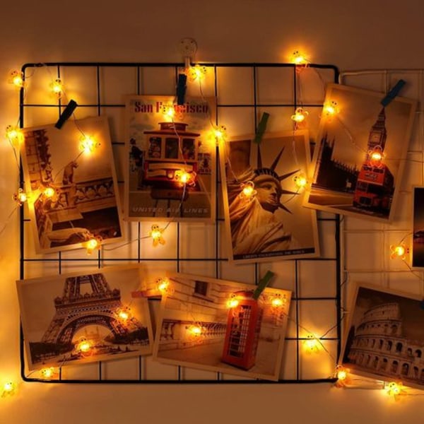 Julgransbelysning Dekoration Jul Pepparkaksgubbe 40 LED