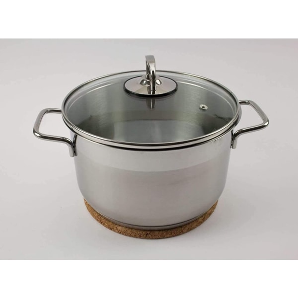Set med 3 korkunderlägg 13,3 cm i diameter