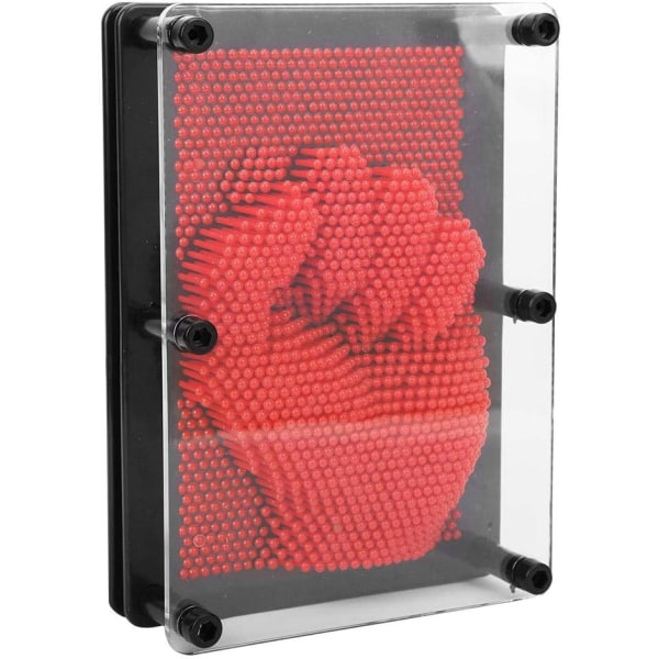 1 stk 3D klon håndform 3D nål håndaftryk plast