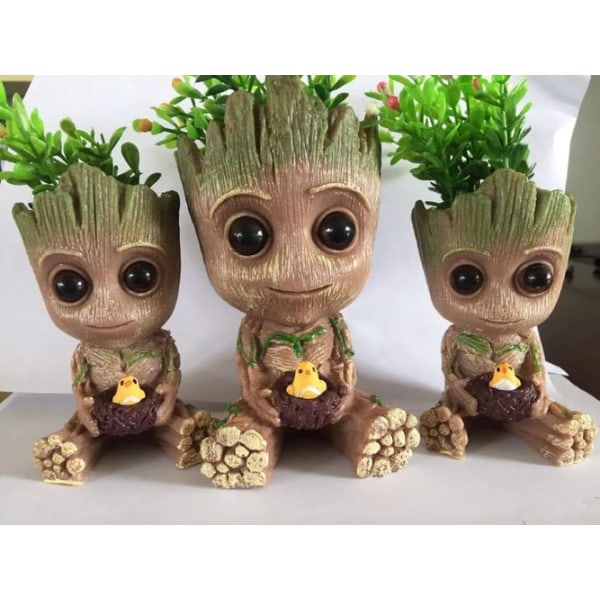 aby Groot Flowerpot - Innovativ actionfigur for planter og penner fra