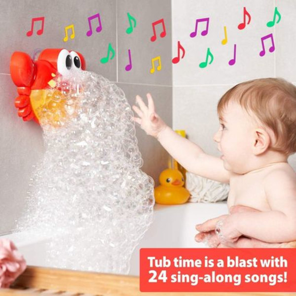 Rolig simbassäng med empoisonné krabba. Machine à bain moussant pour la